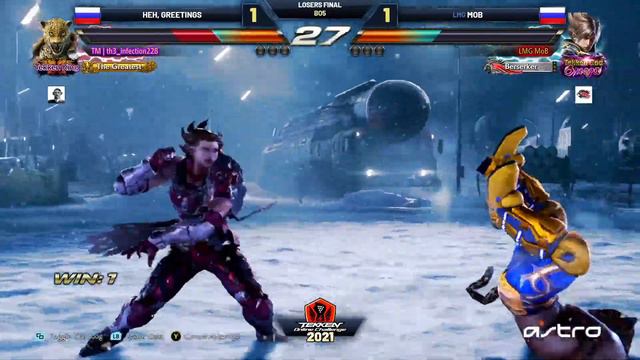 Heh, greetings (King) vs. MOB (Lars) - TOC 2021 East Europe Masters: Losers Finals смотреть онлайн