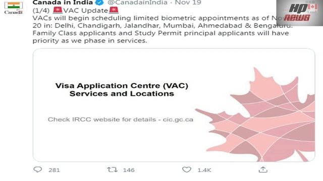 Canada Visa 2020|Canada VFS Global Open|VFS New Update #canadavisa2020 #canadavfsopen