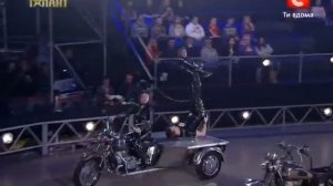 "Україна має талант-4" - Богдан (акробат-мотоциклист)