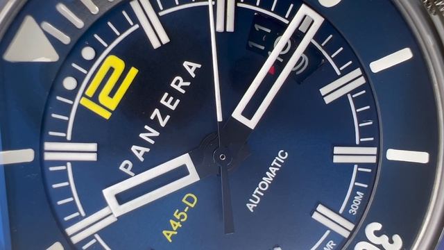 Часы Panzera из Австралии. Реальный дайвер смотреть онлайн