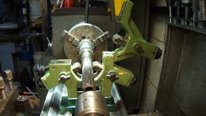 интересная работа  восстановление резьбы шпинделя ВФГ 676