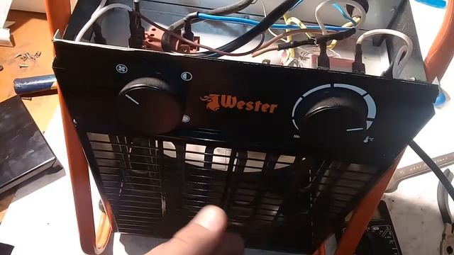 Ремонт тепловентилятора Wester ТВ -3/6 смотреть онлайн