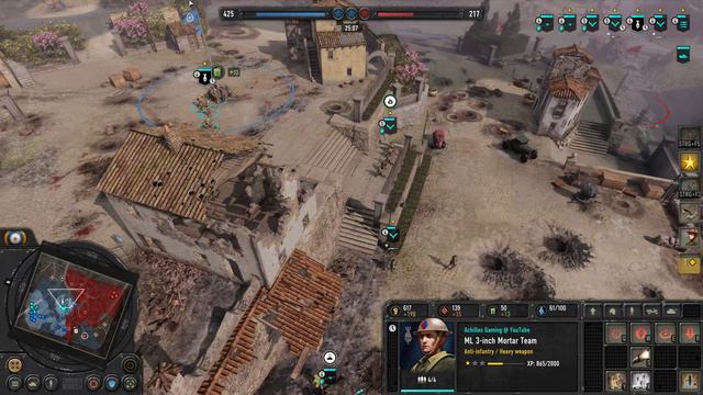 Company of Heroes 3 - DANGEROUS BRIDGE TIGER! - British Forces Gameplay - 2vs2 Multiplayer