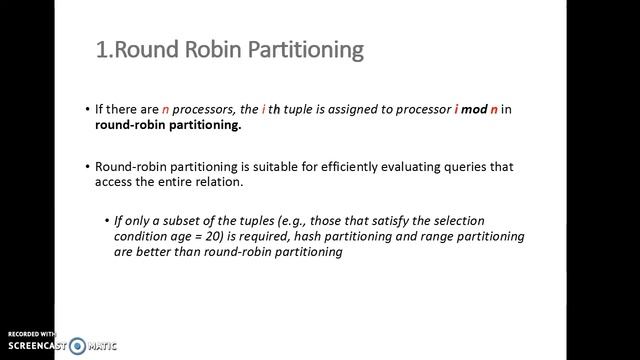 Data Partition techniques (BE13F05F029) смотреть онлайн