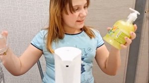 Бесконтактный автоматический дозатор мыла, пена