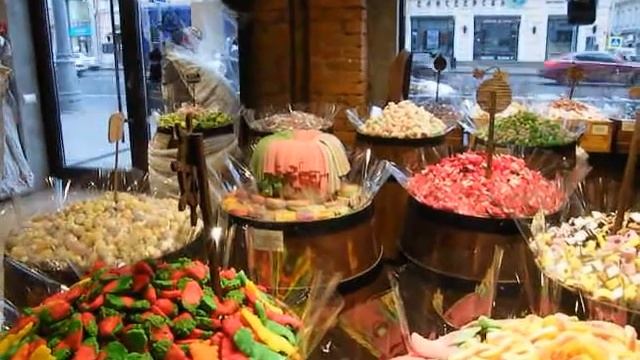 Мармеладный магазин на улице Тверской Москва. смотреть онлайн