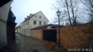 Старая Германия. Поселок Beelitz. Узкие улочки.