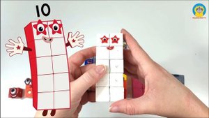 DIY Numberblocks with Magnetic Cubes | Playtime Club TV