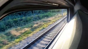 Участок: Путивль - Конотоп с окна поезда 46 Лисичанск - Ужгород под стук колес и прекрасные виды