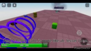 How to make Regen cube or Regen Coil (roblox Cube Combination)