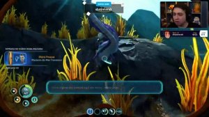 alanzoka jogando Subnautica Below Zero - Parte 1