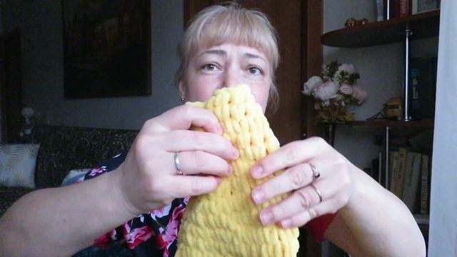 Очень мягкий свитер из Alize Puffy смотреть онлайн