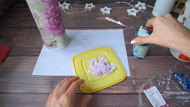 Как сделать вазу из бутылки/ваза своими руками/Татьяна Абраменкова смотреть онлайн