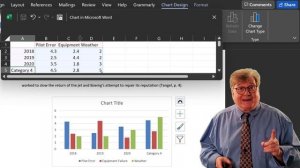 How to Create a Chart in Word - EASY Tutorial