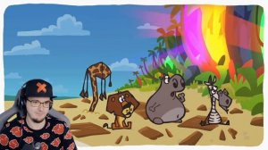МАДАГАСКАР ► НАСТОЯЩАЯ ВЕРСИЯ ( The Ultimate "Madagascar" Recap Cartoon ) | Реакция