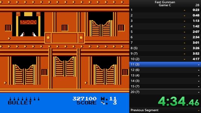 [Speedrun] Fast Gunman - Game C 8:39.33 смотреть онлайн