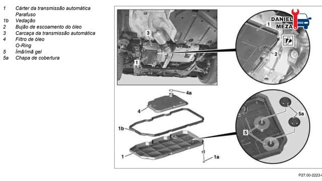 Mercedes B170, B180 - W169 W245 Troca do óleo e filtro cambio automático MB 722.8 LITERATURA TÉCNIC смотреть онлайн