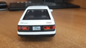 Обзор масштабной модели - Toyota Sprinter trueno Ae86