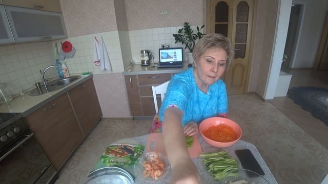 Спрингроллы.  Лёгкое, вкусное и простое блюдо.  Мукбанг.
