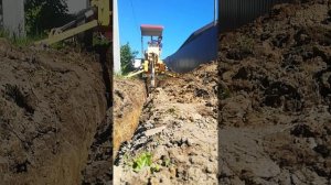 Китайский мини экскаватор