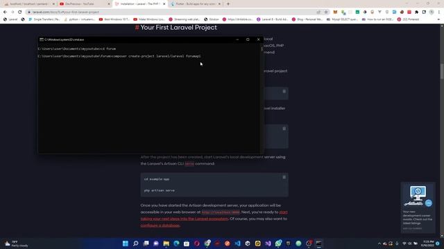 How To Build A Forum App With Laravel and Flutter - Project Setup
