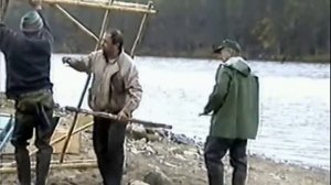 Строительство плота Сплав по горной реке