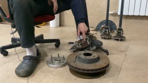 Нива Легенд. Снятие ступиц. Примерка Magnum.