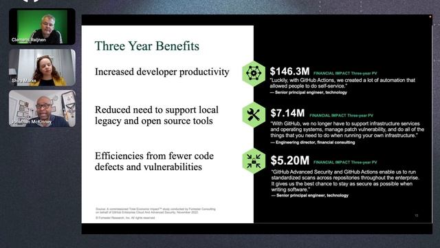 Maximizing your ROI with GitHub Enterprise and GitHub Advanced Security | Webinar | 16 Feb 2023 смотреть онлайн