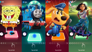 Sponge Bob VS Thomas x Friends VS Sheriff Labrador VS ENCANTO EDM Rush Tiles Hop Coffin Dance