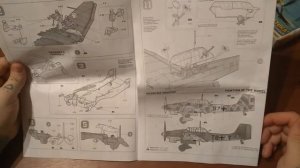 Обзор сборной модели от компании ZVEZDA⭐ Немецкий пикирующий бомбардировщик Юнкерс Ju-87B2.