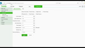 PTZ камера Tiandy. Как изменить home position