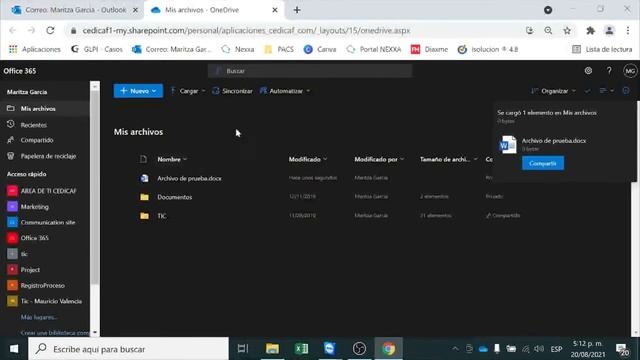 Instructivo OneDrive смотреть онлайн