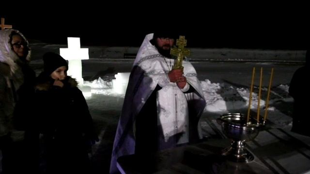 Крещенские омовения 2024 года с проповедью отца Сергия Черняева
