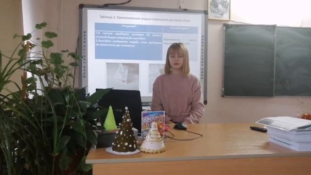 Презентация работы по химии смотреть онлайн