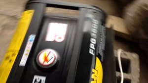 Бензиновый генератор на природном газу (метан)