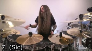 Top 10 Joey Jordison drum beats