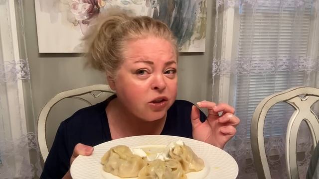Манты уплетаем руками!! #натальяфальконе #сша