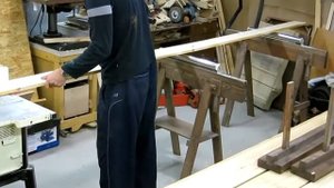 Столярный универсальный складной верстак-козлы для мастерской или домашних работ