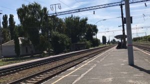 Железнодорожный вокзал в Усмани
