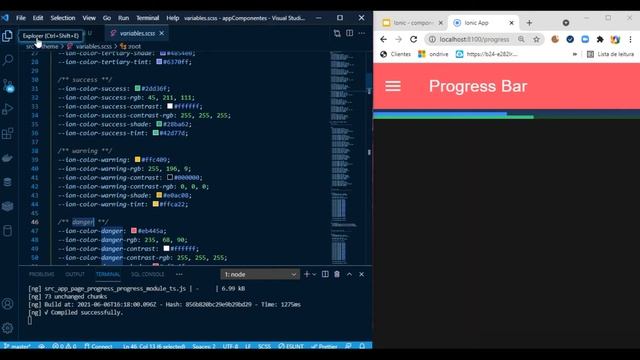 Curso IONIC 5 Progressbar смотреть онлайн