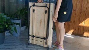 Лёгкий складной стол для уличной торговли!