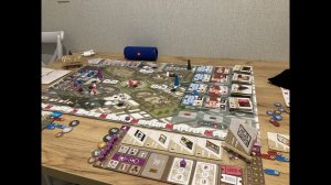 Распаковка настольной игры "Галерист" / Unboxing boardgame "The Gallerist"