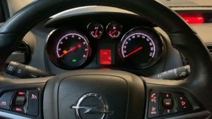 Opel Meriva service / oil reset