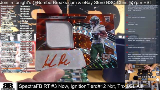 2020 Spectra Football Random Teams #3 2 Box Break 11 12 20 смотреть онлайн