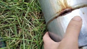 Дымоход из оцинковки после 3-х сезонов