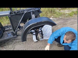 Быстрая замена колес на лыжи Буксировщик Друг