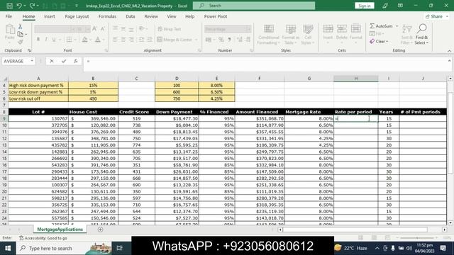 Exp22_Excel_Ch02_ML2 - Vacation Property 1.1 | Excel Chapter 2 Mid-Level 2 - Vacation Property