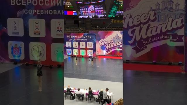 Чир фристайл двойки Замошникова-Попова 30.11.2019 всероссийские соревнования смотреть онлайн