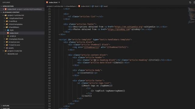Templates and state in JavaScript (Part 1: Dynamic content creation and ...