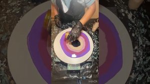 (23) Работа на артборде 3 мм красками Palizh и феном